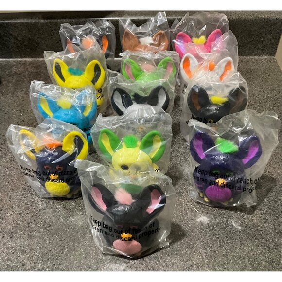 2005 Burger King Kids Meal Toys Furby Mixed Lot Of 13 Sealed With Box - Picture 2 of 2